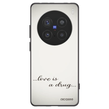 Picasee crna silikonska maskica za Vivo X200 Pro - Love is a drug