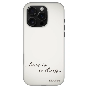 Maskica za Apple iPhone 16 Pro - Love is a drug