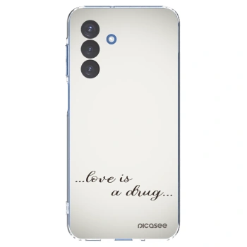 Picasee silikonska prozirna maskica za Samsung Galaxy A17 5G - Love is a drug