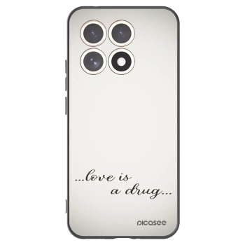 Picasee crna silikonska maskica za Xiaomi 15T - Love is a drug