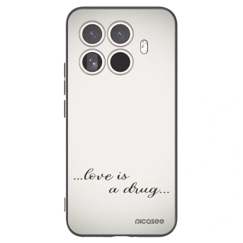 Picasee crna silikonska maskica za Xiaomi 15T Pro - Love is a drug