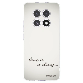 Picasee silikonska prozirna maskica za Xiaomi Redmi Note 15 - Love is a drug