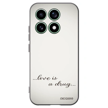 Picasee crna silikonska maskica za Xiaomi 17 - Love is a drug