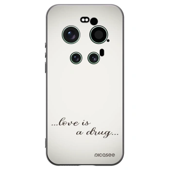 Picasee crna silikonska maskica za Xiaomi 17 Ultra - Love is a drug