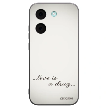 Picasee crna silikonska maskica za Xiaomi Poco X8 Pro - Love is a drug