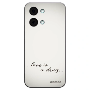 Picasee crna silikonska maskica za Xiaomi Poco X8 Pro Max - Love is a drug