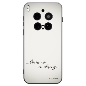 Picasee crna silikonska maskica za Vivo X300 Pro - Love is a drug