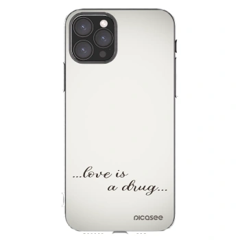 Picasee silikonska prozirna maskica za Apple iPhone 11 Pro - Love is a drug