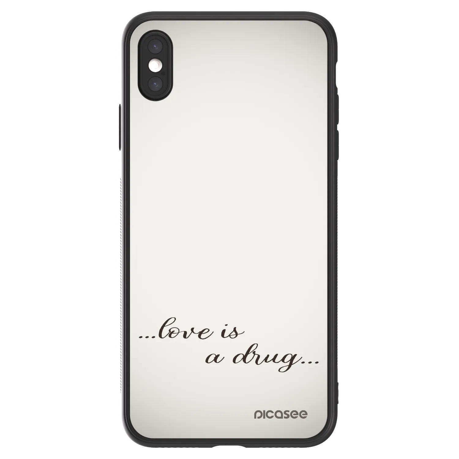 Picasee ULTIMATE CASE za Apple iPhone XS Max - Love is a drug