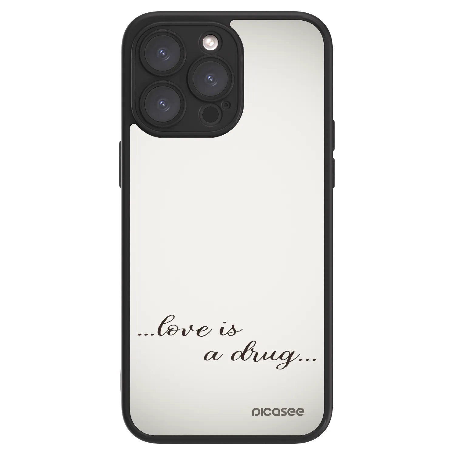 Picasee ULTIMATE CASE MagSafe za Apple iPhone 15 Pro Max - Love is a drug