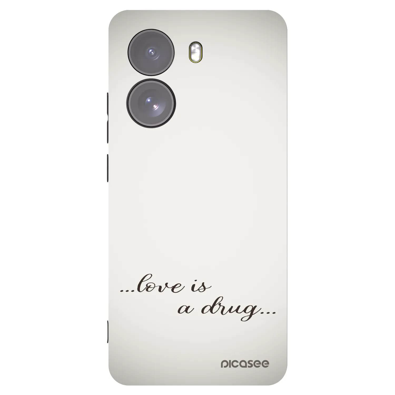 Picasee crna silikonska maskica za Xiaomi Poco X7 - Love is a drug