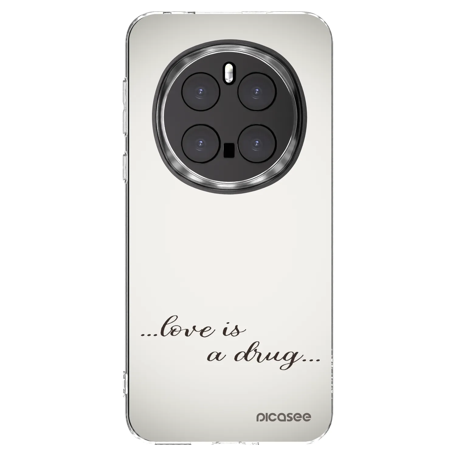 Picasee silikonska prozirna maskica za Honor Magic7 Pro 5G - Love is a drug