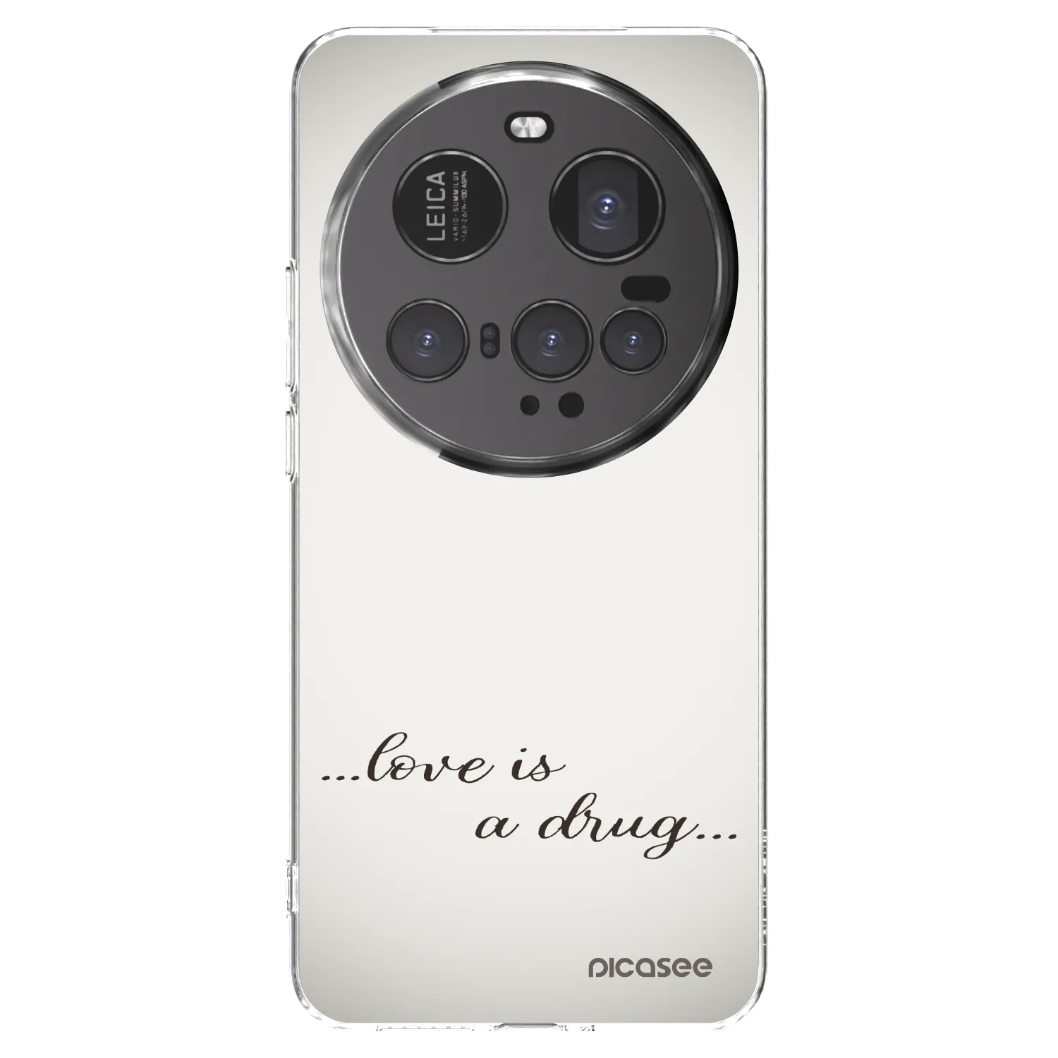 Picasee silikonska prozirna maskica za Xiaomi 15 Ultra - Love is a drug