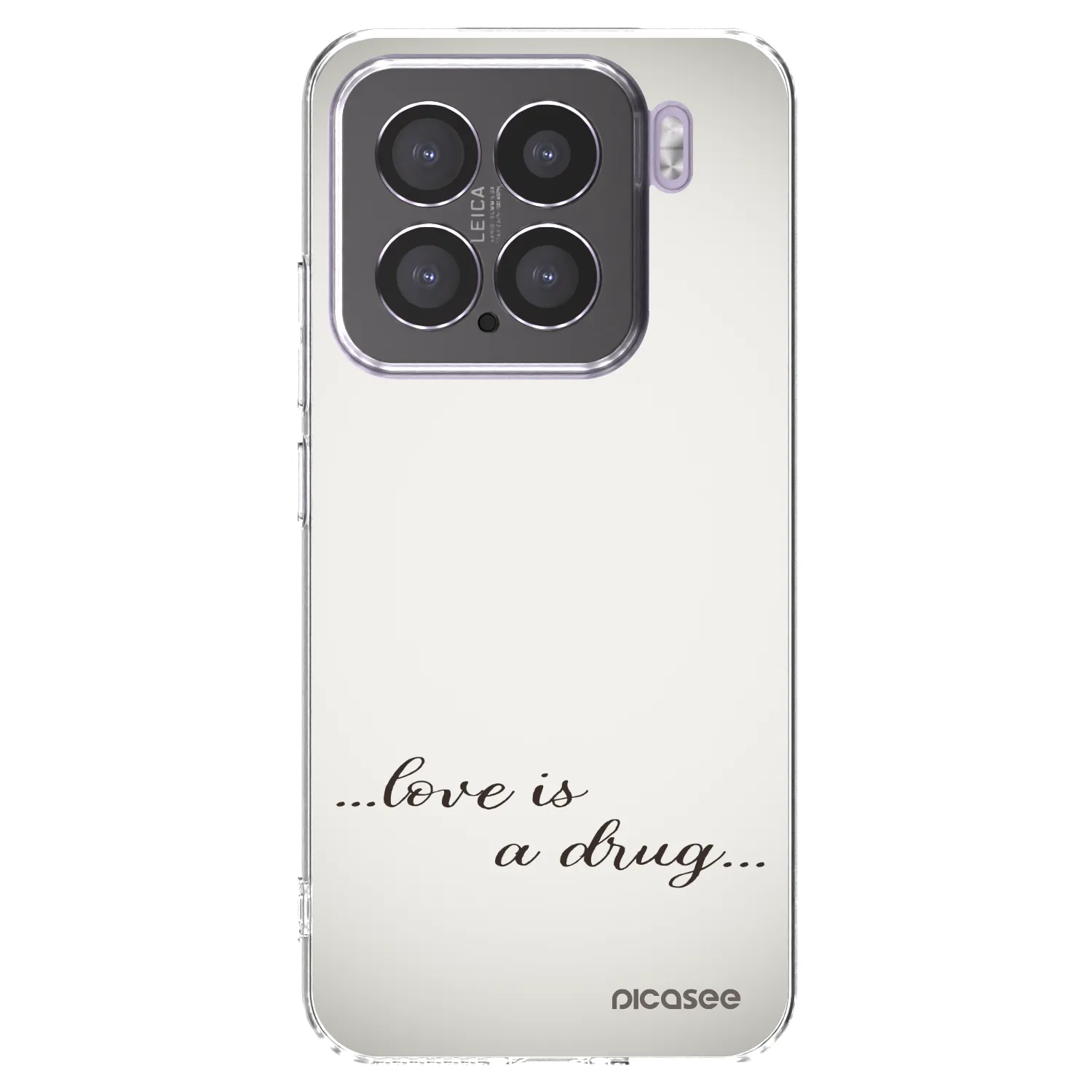 Picasee silikonska prozirna maskica za Xiaomi 15 - Love is a drug