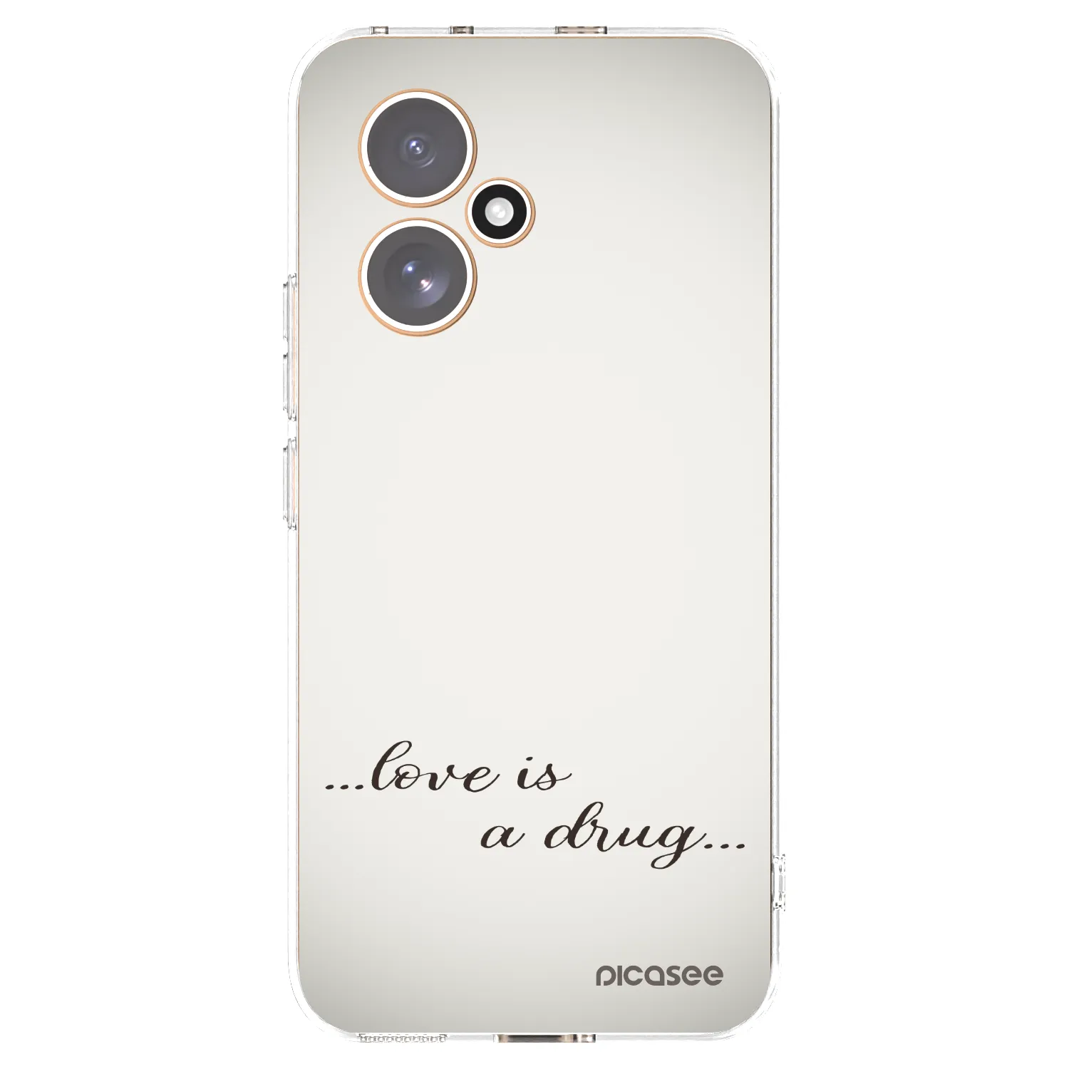 Picasee silikonska prozirna maskica za Honor 400 5G - Love is a drug
