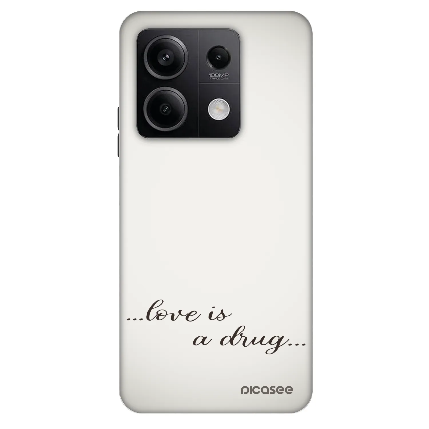Picasee Fashion Case za Xiaomi Redmi Note 13 5G - Love is a drug