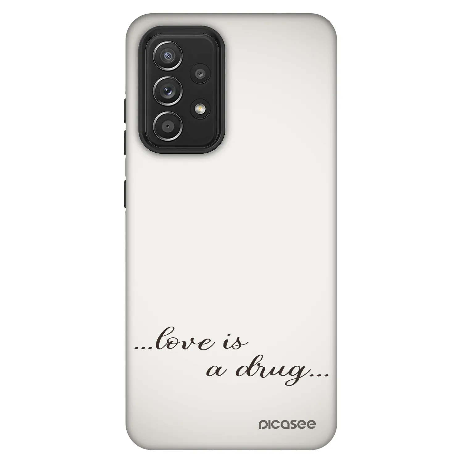 Picasee Fashion Case za Samsung Galaxy A52s 5G A528B - Love is a drug