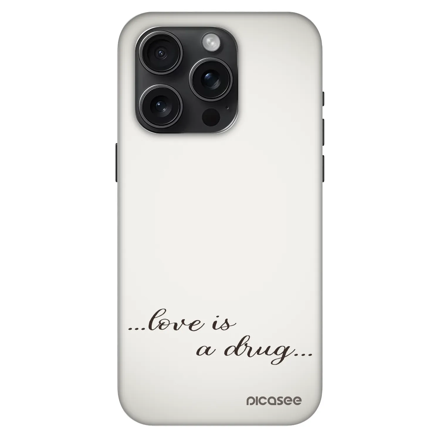 Picasee Fashion Case MagSafe za Apple iPhone 15 Pro - Love is a drug