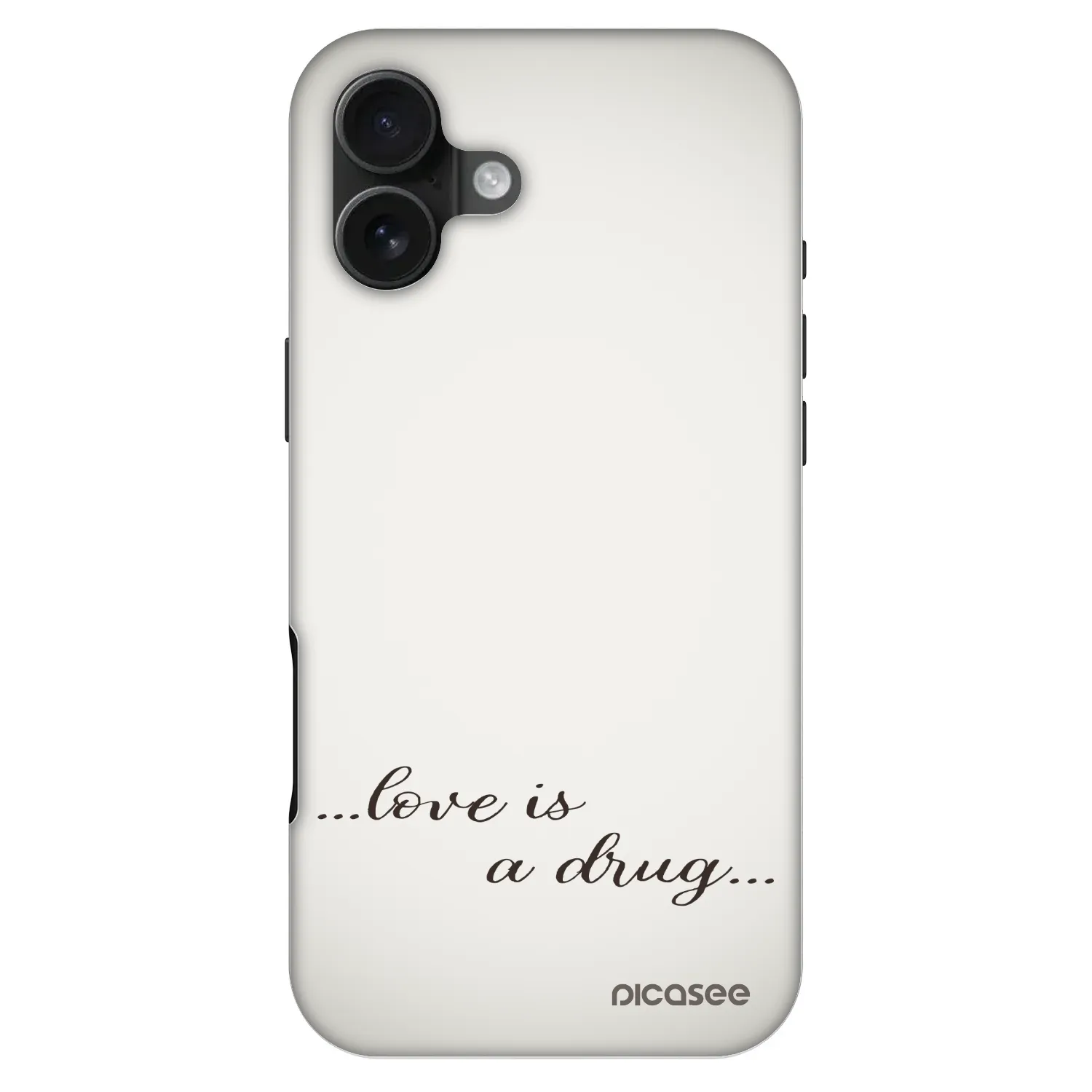 Picasee Fashion Case MagSafe za Apple iPhone 16 Plus - Love is a drug