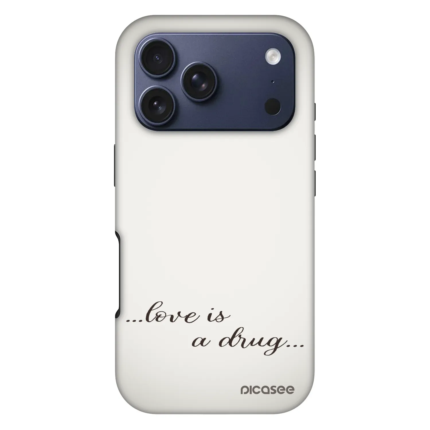 Picasee Fashion Case MagSafe za Apple iPhone 17 Pro - Love is a drug
