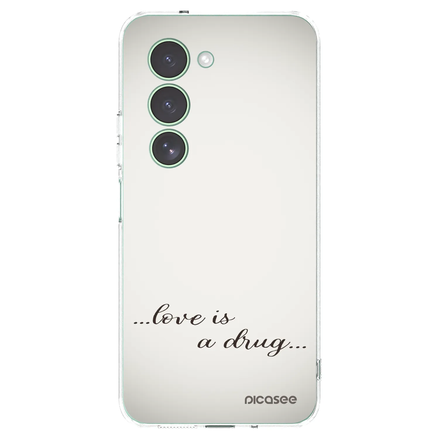 Picasee silikonska prozirna maskica za Xiaomi Redmi 15 5G - Love is a drug