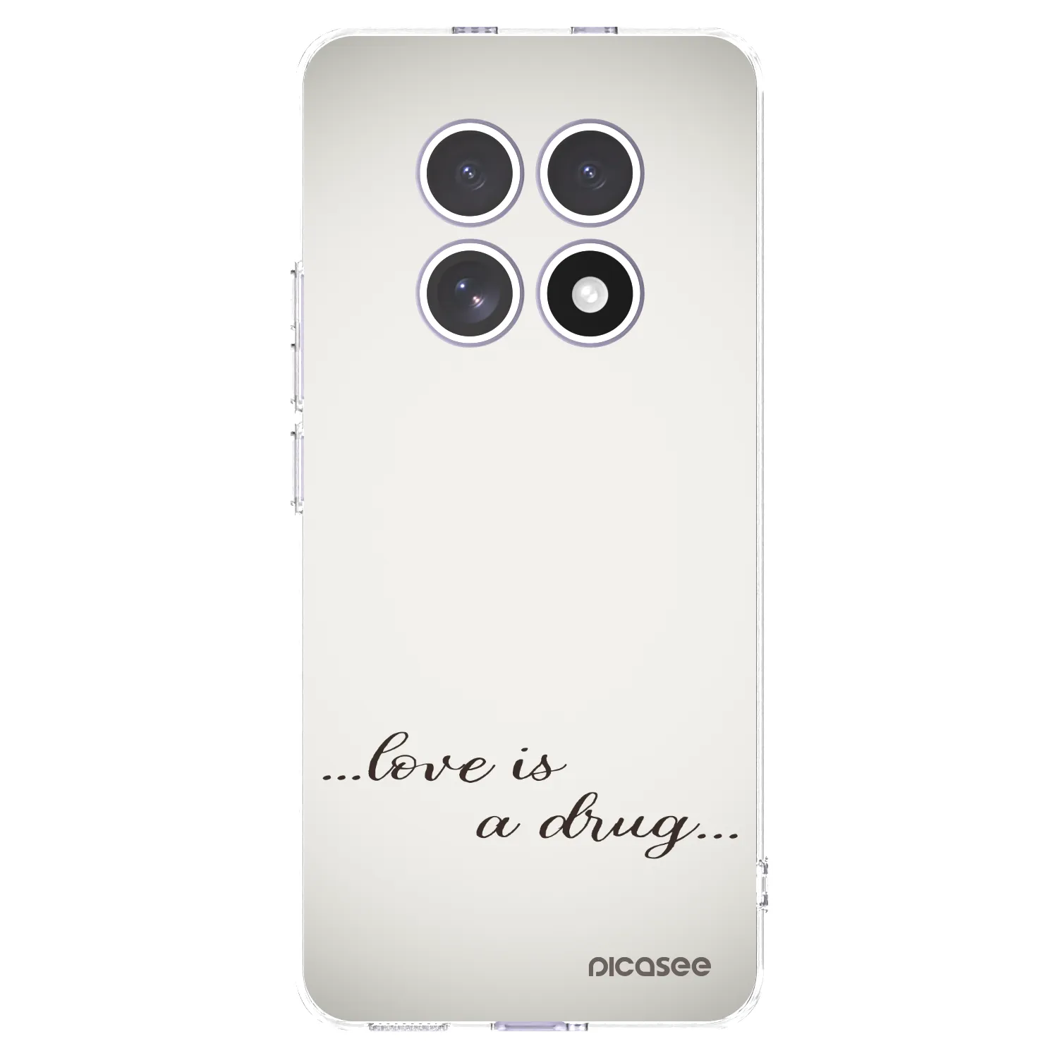Picasee silikonska prozirna maskica za Xiaomi Redmi Note 15 - Love is a drug