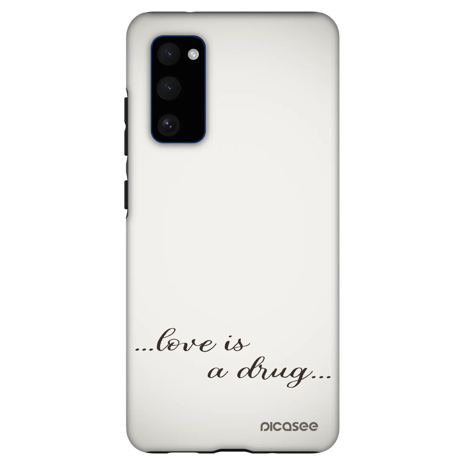 Picasee Fashion Case za Samsung Galaxy S20 FE - Love is a drug