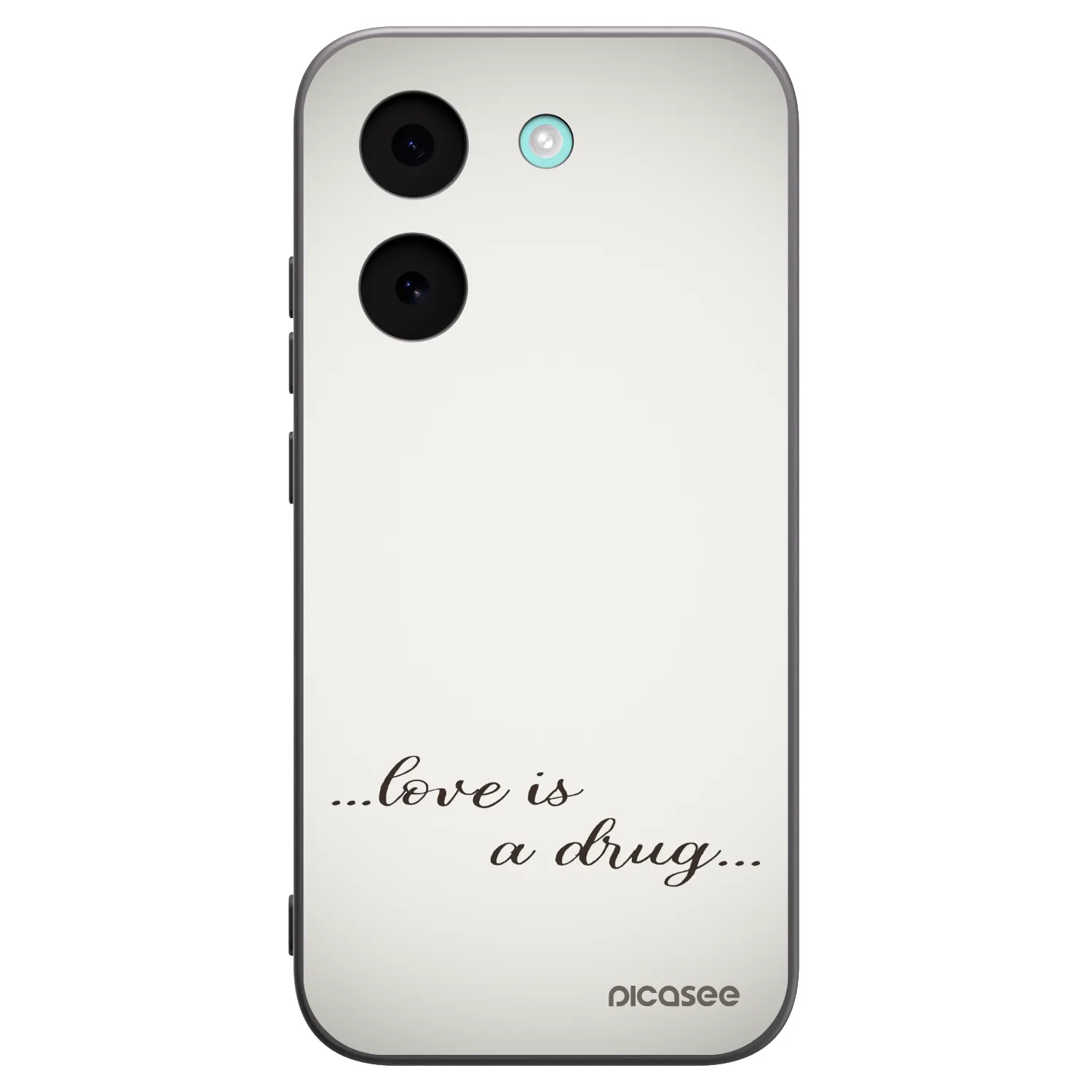 Picasee crna silikonska maskica za Xiaomi Poco X8 Pro - Love is a drug