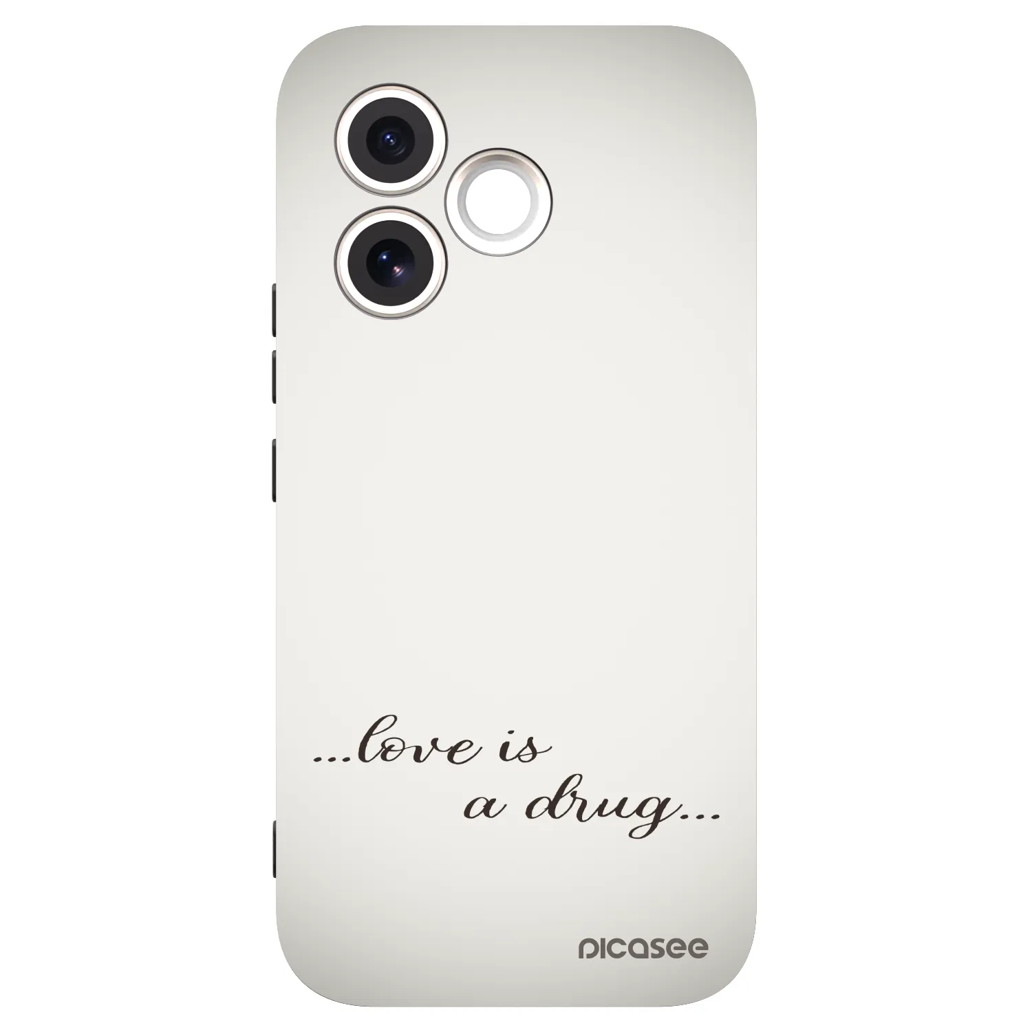 Picasee crna silikonska maskica za Honor 600 Lite - Love is a drug