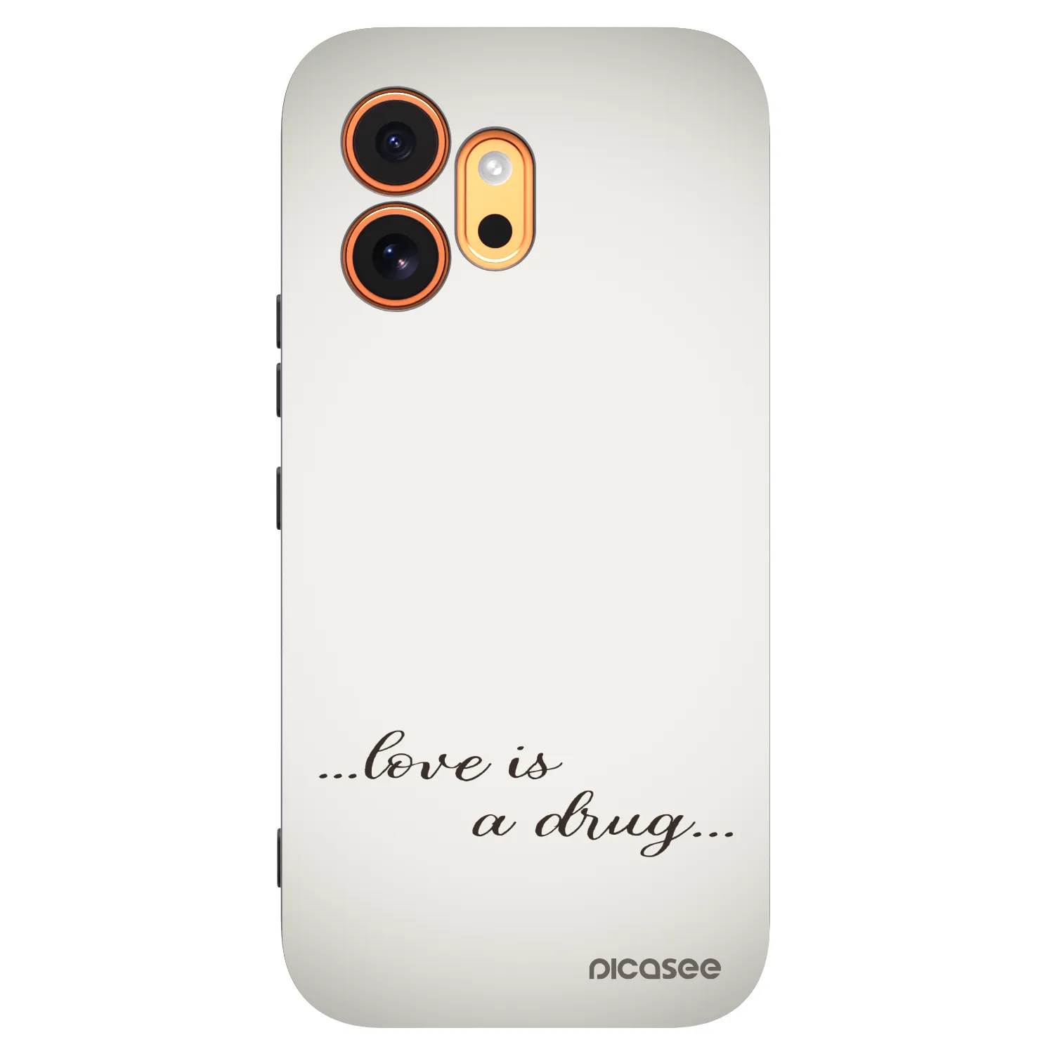 Picasee crna silikonska maskica za Honor 600 - Love is a drug