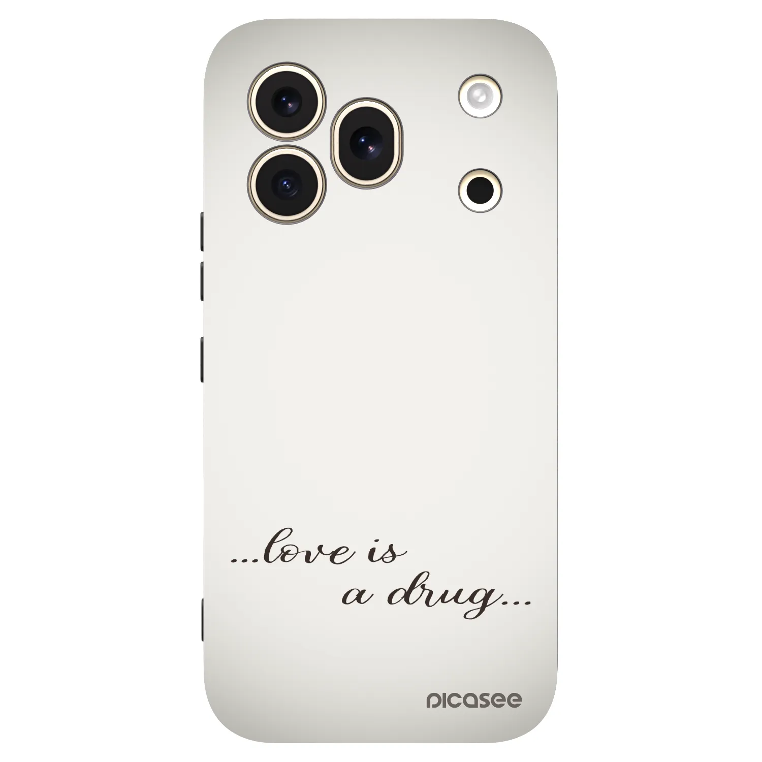 Picasee crna silikonska maskica za Honor 600 Pro - Love is a drug