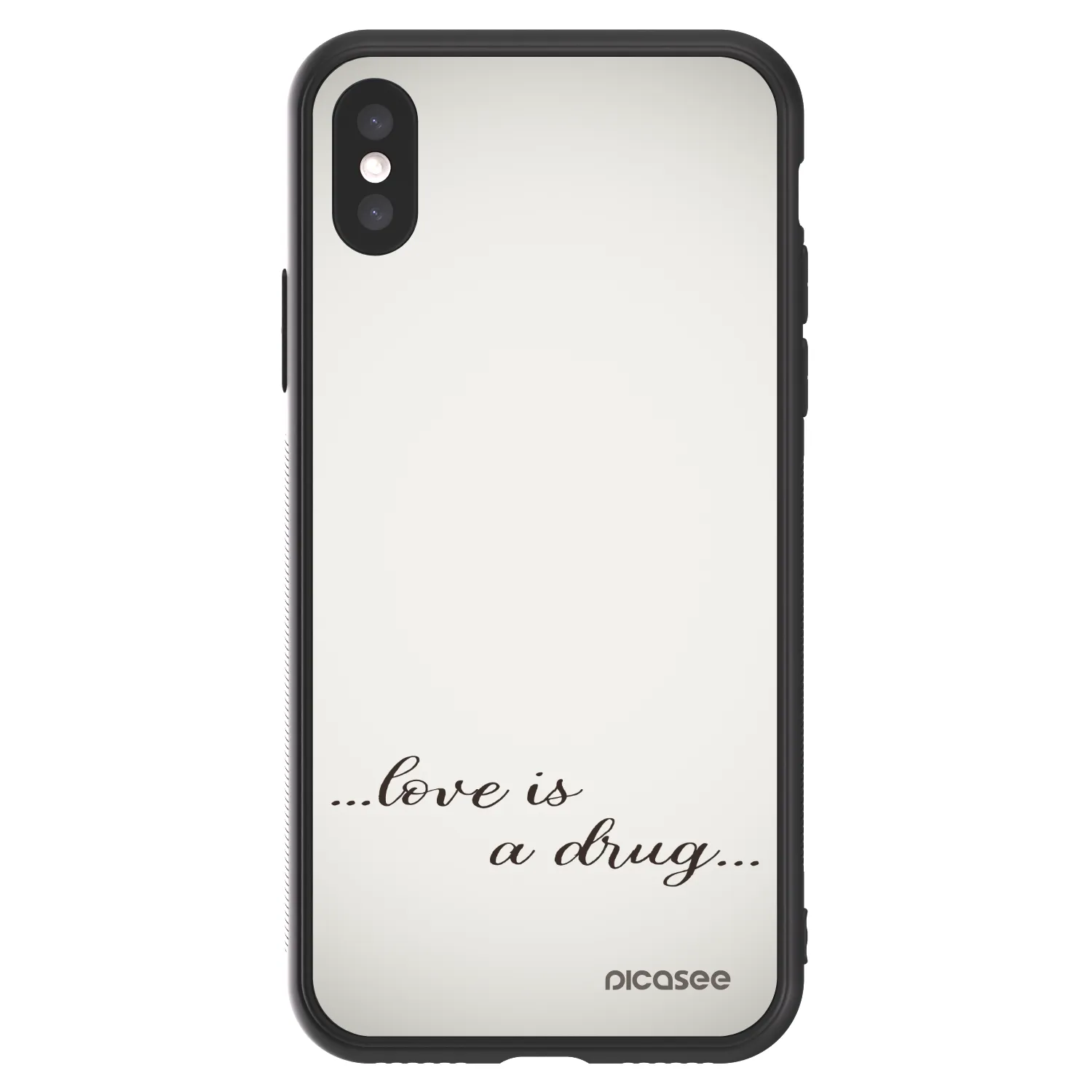 Picasee ULTIMATE CASE za Apple iPhone X/XS - Love is a drug