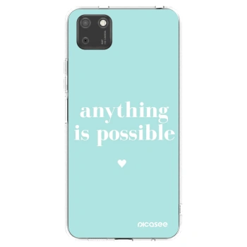 Picasee silikonska prozirna maskica za Huawei Y5P - Anything is possible