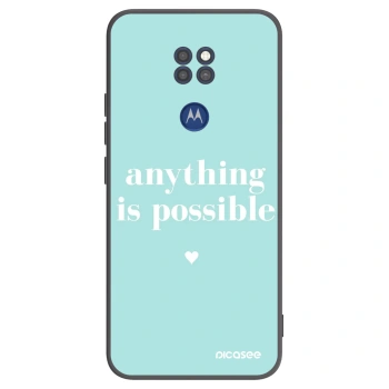 Maskica za Motorola Moto G9 Play - Anything is possible