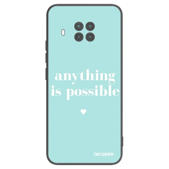 Picasee crna silikonska maskica za Xiaomi Mi 10T Lite - Anything is possible