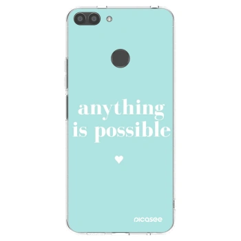 Picasee silikonska prozirna maskica za Huawei P Smart - Anything is possible