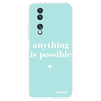 Picasee silikonska prozirna maskica za Honor 70 - Anything is possible
