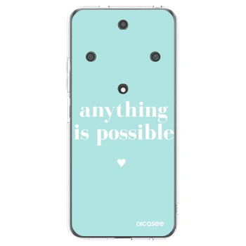 Picasee silikonska prozirna maskica za Honor Magic5 Lite 5G - Anything is possible