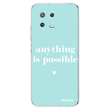 Picasee silikonska prozirna maskica za Xiaomi 13 Pro - Anything is possible