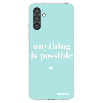 Picasee silikonska prozirna maskica za Samsung Galaxy A04s A047F - Anything is possible