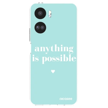 Picasee silikonska prozirna maskica za Honor 90 Lite 5G - Anything is possible