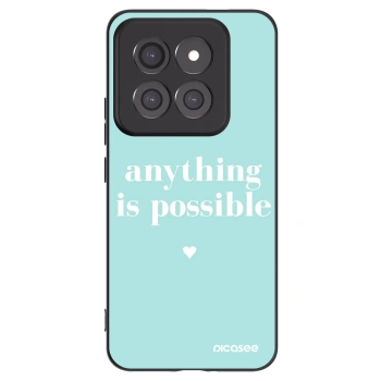 Picasee crna silikonska maskica za Xiaomi 14 Pro - Anything is possible