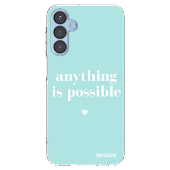 Picasee silikonska prozirna maskica za Samsung Galaxy A15 A156B 5G - Anything is possible