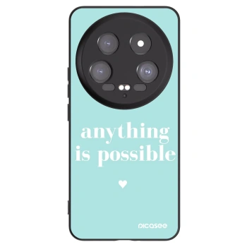 Picasee crna silikonska maskica za Xiaomi 14 Ultra - Anything is possible