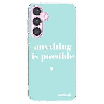 Picasee silikonska prozirna maskica za Samsung Galaxy A55 5G A556B - Anything is possible