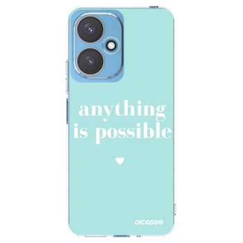 Picasee silikonska prozirna maskica za Xiaomi Redmi 13C 5G - Anything is possible