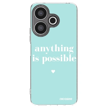 Picasee silikonska prozirna maskica za Xiaomi Redmi 13 4G - Anything is possible