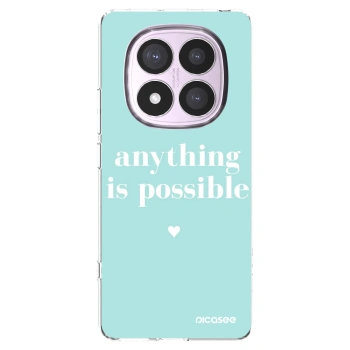 Picasee silikonska prozirna maskica za Xiaomi Redmi Note 14 Pro 5G - Anything is possible