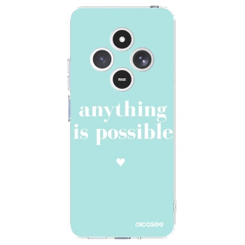 Picasee silikonska prozirna maskica za Xiaomi Redmi 14C - Anything is possible