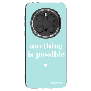 Picasee silikonska prozirna maskica za Honor Magic7 Pro 5G - Anything is possible